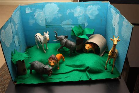 types of dioramas.